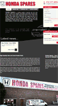 Mobile Screenshot of hondaspares.co.za